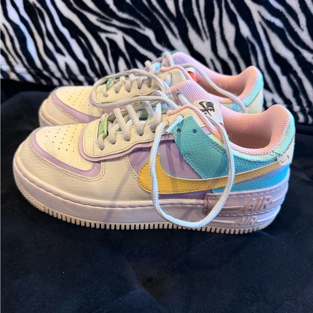 Nike Air Force 1 Multicolor Pastel Sneakers